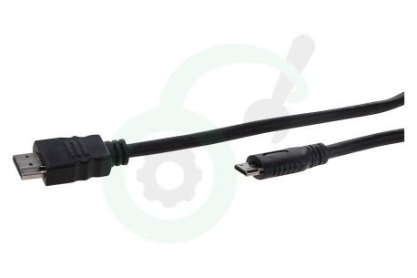 Universeel  BME421 HDMI-Mini HDMI Kabel High Speed + Ethernet, 2.5 Meter