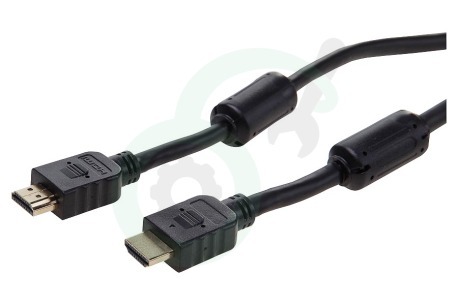Universeel  HDMI Kabel 2.0 High Speed + Ethernet, 10 Meter, Verguld