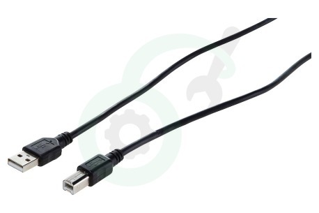 Easyfiks  USB Aansluitkabel 2.0 A Male - USB 2.0 B Male, 2.5 Meter
