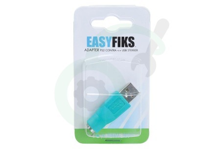 Easyfiks  Verloopstekker USB A Male - PS/2 Contra Female