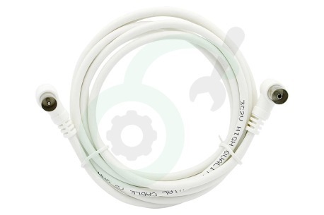 Universeel  Antenne Kabel past in o.a. Universeel Coax, Haaks, IEC Male - IEC Contra Female