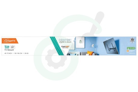 Vogel's  3836150 TVM3615 Kantelbare TV Beugel 40 - 77 inch