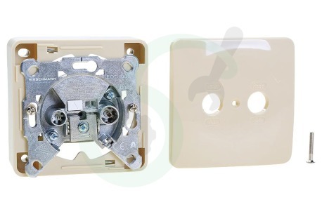 Hirschmann  695020585 EDC 1000 E CATV Wandcontactdoos