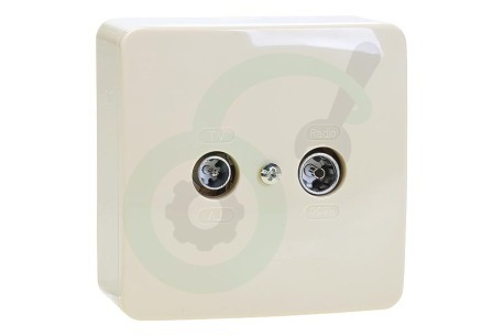 Hirschmann  695020585 EDC 1000 E CATV Wandcontactdoos