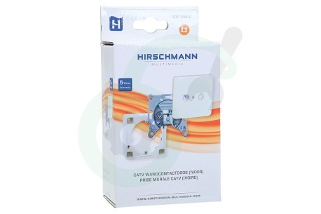 Hirschmann  695020585 EDC 1000 E CATV Wandcontactdoos