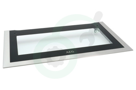 AEG Oven-Magnetron 140052748013 Deurglas Buitenkant