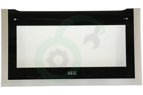 AEG Oven-Magnetron 140052748013 Deurglas Buitenkant