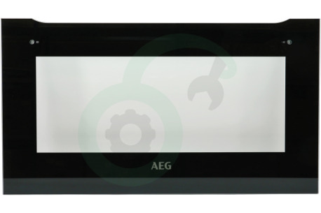 Aeg electrolux Oven-Magnetron 140063857019 Deurglas Buitenkant