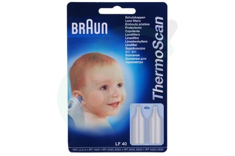 Braun  66025780 Filter Wegwerp lensfilters voor Thermoscan