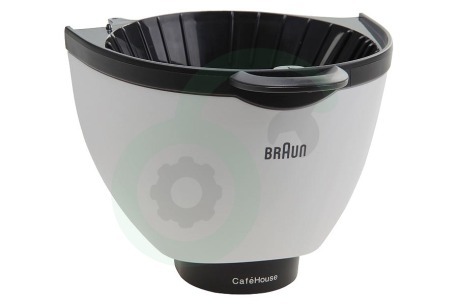 Braun Koffiezetapparaat BR67051392 Filterbak Wit