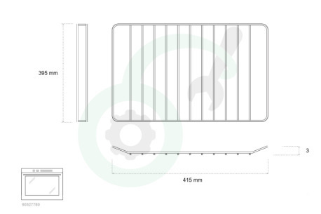 Constructa Oven-Magnetron 00795459 Rooster Ovenrooster