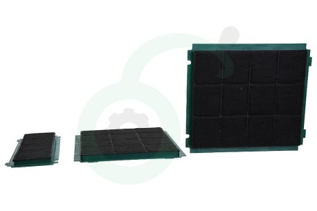 Pelgrim Afzuigkap 734853 HF2002 Longlife Koolstoffilters, 3 Stuks