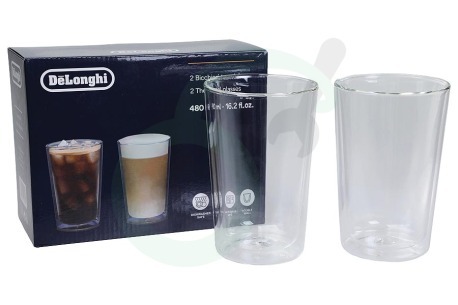 DeLonghi Koffiezetapparaat AS00001404 DLSC319 Thermische Dubbelwandige Glazenset
