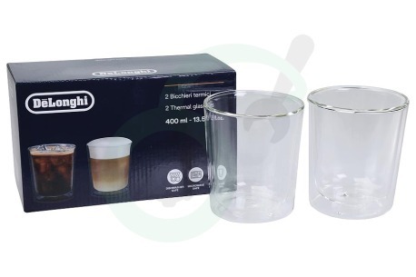 DeLonghi Koffiezetapparaat AS00001402 DLSC318 Thermische Dubbelwandige Glazenset