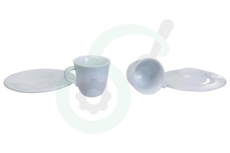 DeLonghi Koffiezetapparaat 5513283721 DLSC308 Porseleinen Espressokopjes