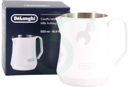 DeLonghi  AS00006519 DLSC081 Melkopschuimkan Wit, 500ml