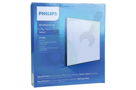 Philips Luchtbehandeling 996510076806 FY1119/30 Nano Protect filter 1 series