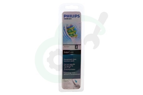 Philips  HX9002/07 Tandenborstelset InterCare standaard opzetborstels, 2 stuks