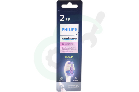 Philips  HX6052/10 S2 Sensitive, 2 opzetborstels
