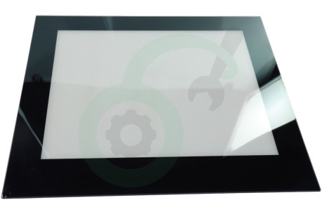 KitchenAid Oven-Magnetron 480121101609 Glasplaat Deurglas Binnen