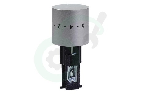 Whirlpool Fornuis 481010567263 Knop Standenknop kookzone, drukknop