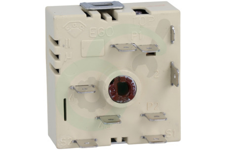 Whirlpool Fornuis 481010427882 Energieregelaar Schakelaar, 2-zones