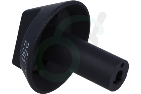 Smeg Oven-Magnetron 764975909 Knop Temperatuur, zwart