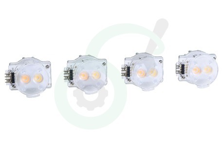 Novy Afzuigkap 906310 Lamp Set LED verlichting, 4 stuks Dual LED (2 licht kleuren)