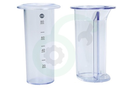 Simac Keukenmachine KW652293 Naduwstop klein en groot