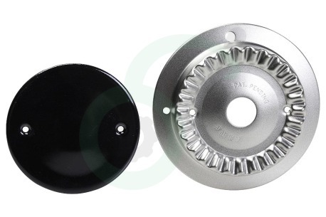 Dometic Kookplaat 407145142 Branderkelk Brandertop 2 gaats, geemailleerd, D=75mm