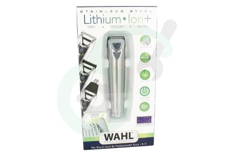 Wahl  09818-116 Lithium Ion Stainless Steel Trimmer