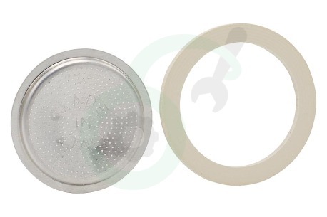 Bialetti  800033 Filter 3/4 Kops, 3 Afdichtingen