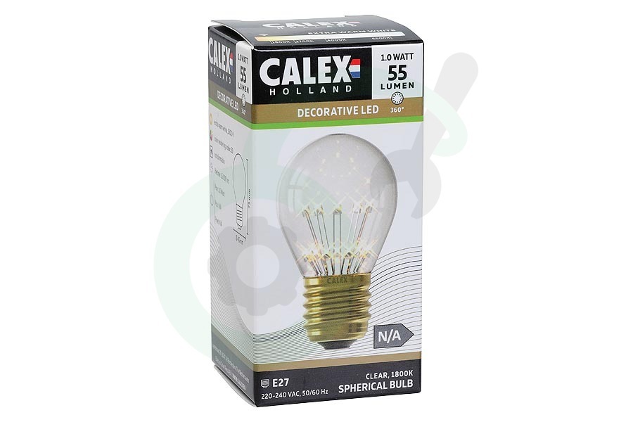 Calex 1301004400 Calex Pearl LED Kogellamp