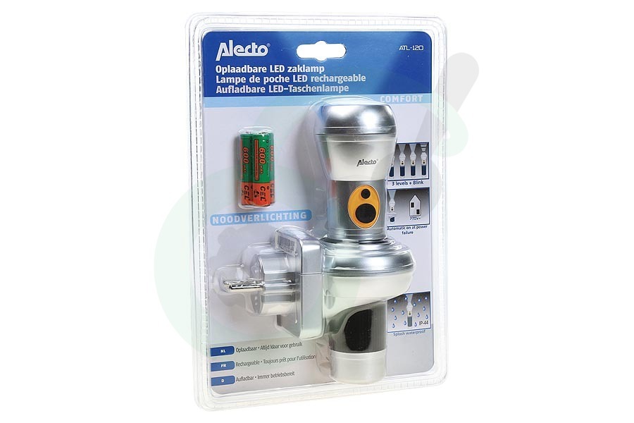 Leed formeel Autorisatie Alecto ATL120S ATL-120S Oplaadbare Compacte LED
