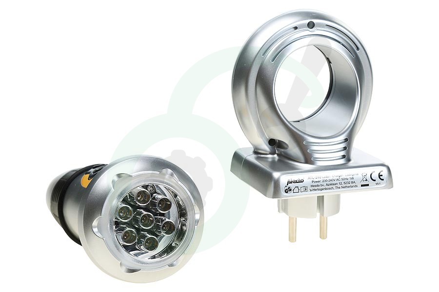 Kwijtschelding aanval Controverse Alecto ACZ240 Oplaadbare LED Zaklamp Zilver