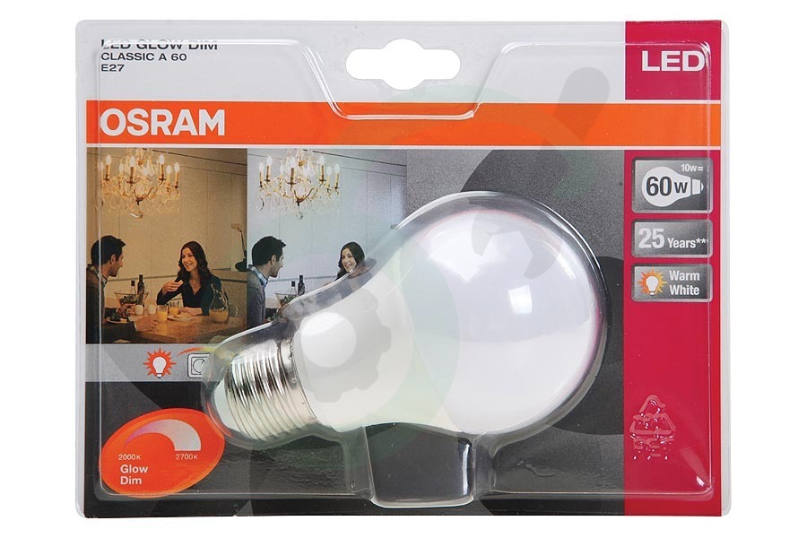 Osram 4052899960350 LED Glow Dim A60 Mat