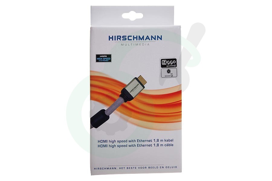 Tegenwerken Draaien Kan worden genegeerd Hirschmann 695020368 HHE1.8 HDMI Kabel 1.4 High Speed +