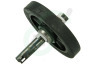 Arcelik as Wasdroger 481252898003 Loopwiel Voor trommel met as