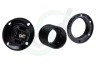 Universeel  0032017 Lamphouder E27 60W zwart