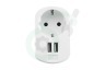 Ewent  EW1211 Ewent 2-Poorts USB-lader
