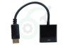 Displayport naar HDMI Adapterkabel 20cm