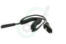 EASYPC-C1-VDE-1.8M Kabel, Scheerapparaat Contra - Euro Stekker, 1.8 Meter