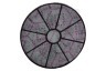 Hotpoint Afzuigkap 484000008780 384667, C00384667 Set koolstoffilters rond 145 mm